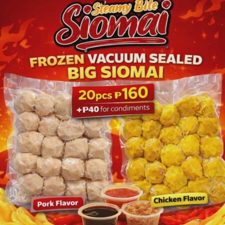 Pork Somai Vacuum-Sealed Packs 20Pcs